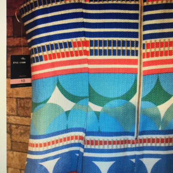 JUST...TAYLOR SLEEVELESS DRESS SZ 10 - Picture 4 of 11